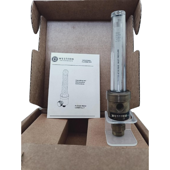 FLOWMETER ARGON /CO2 WESTERN RWS-2-13 Regulator Argon Flowmeter Co Argon