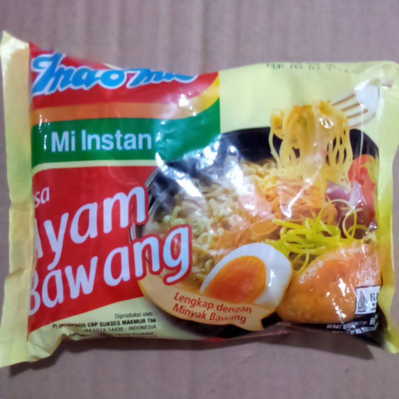 

INDOMIE rasa AYAM BAWANG mi instan
