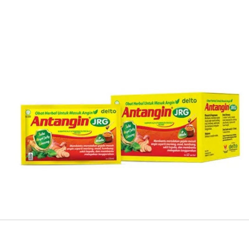 Antangin JRG/Antangin Cair Dus isi 12 Sachet