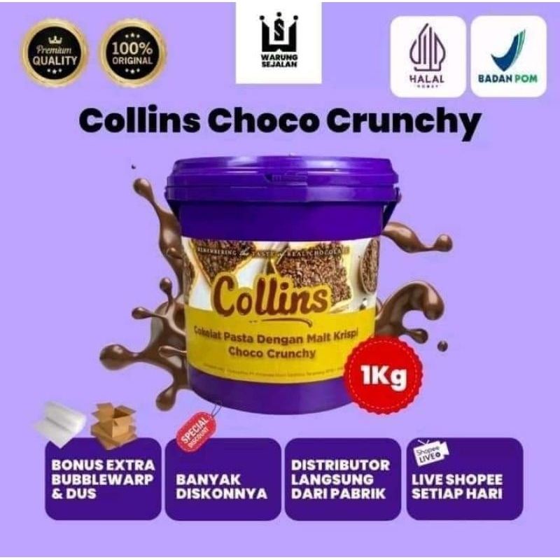 

COLLINS CHOCO CRUNCHY 1KG