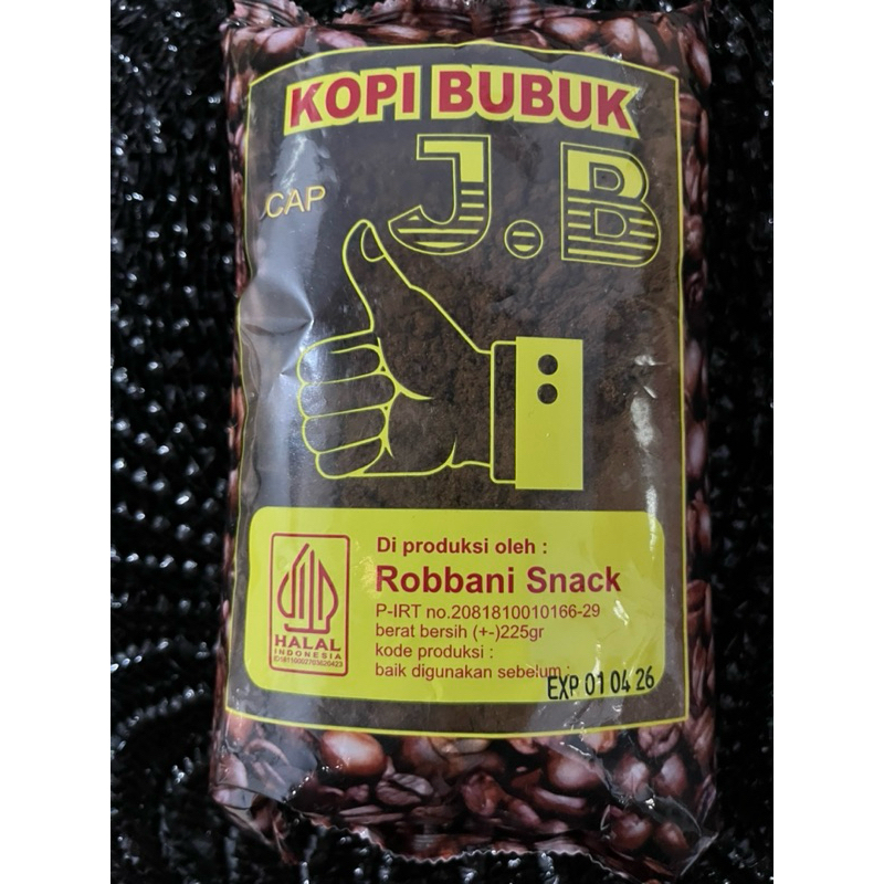 

KOPI BUBUK Khas Lampung Cap J.B