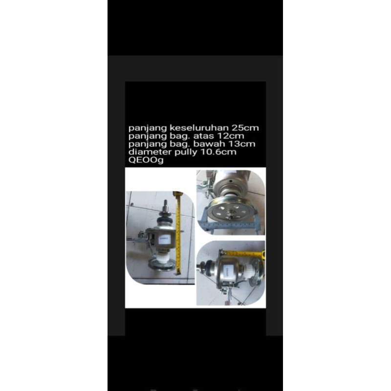 Gearbox gear box girbox girbok mesin cuci panasonic NA-F95MB1 NA F95MB1