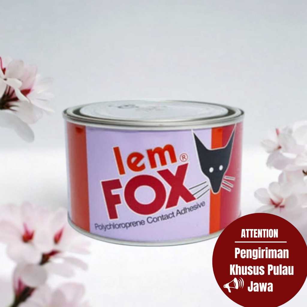

Lem Fox Kuning 300 gr / lem multifungsi, sandal, sepatu, karpet, lem fox 300gr, lem fox 300 gr, lem kuning fox