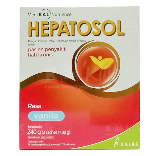 

Hepatosol Vanilla 240g (per Dos)
