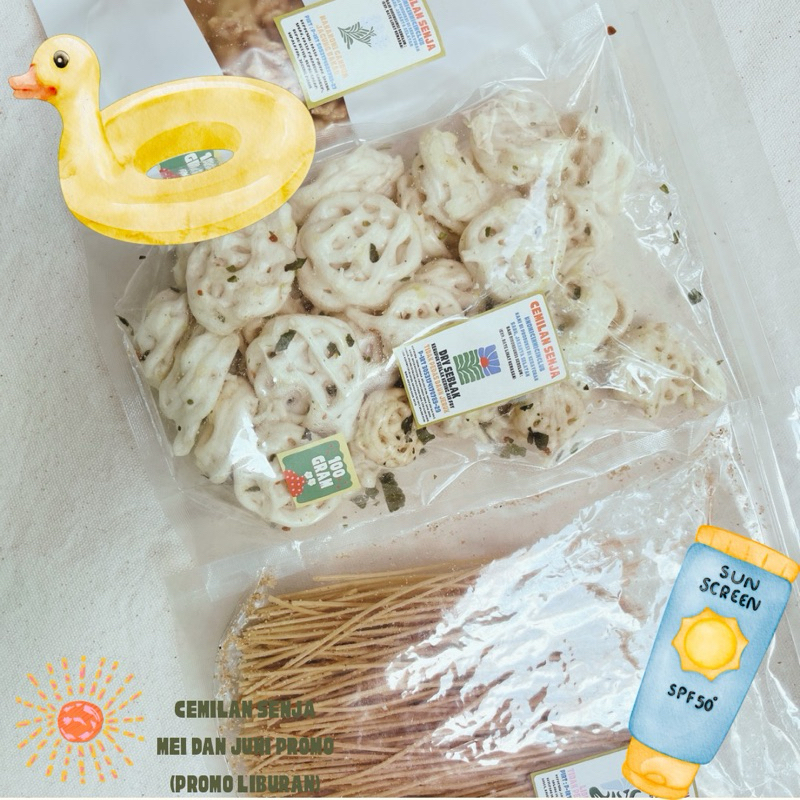 

KIDS SET 2B - 3 CEMILAN MIX 100GR CEMILAN SENJA PILIHAN