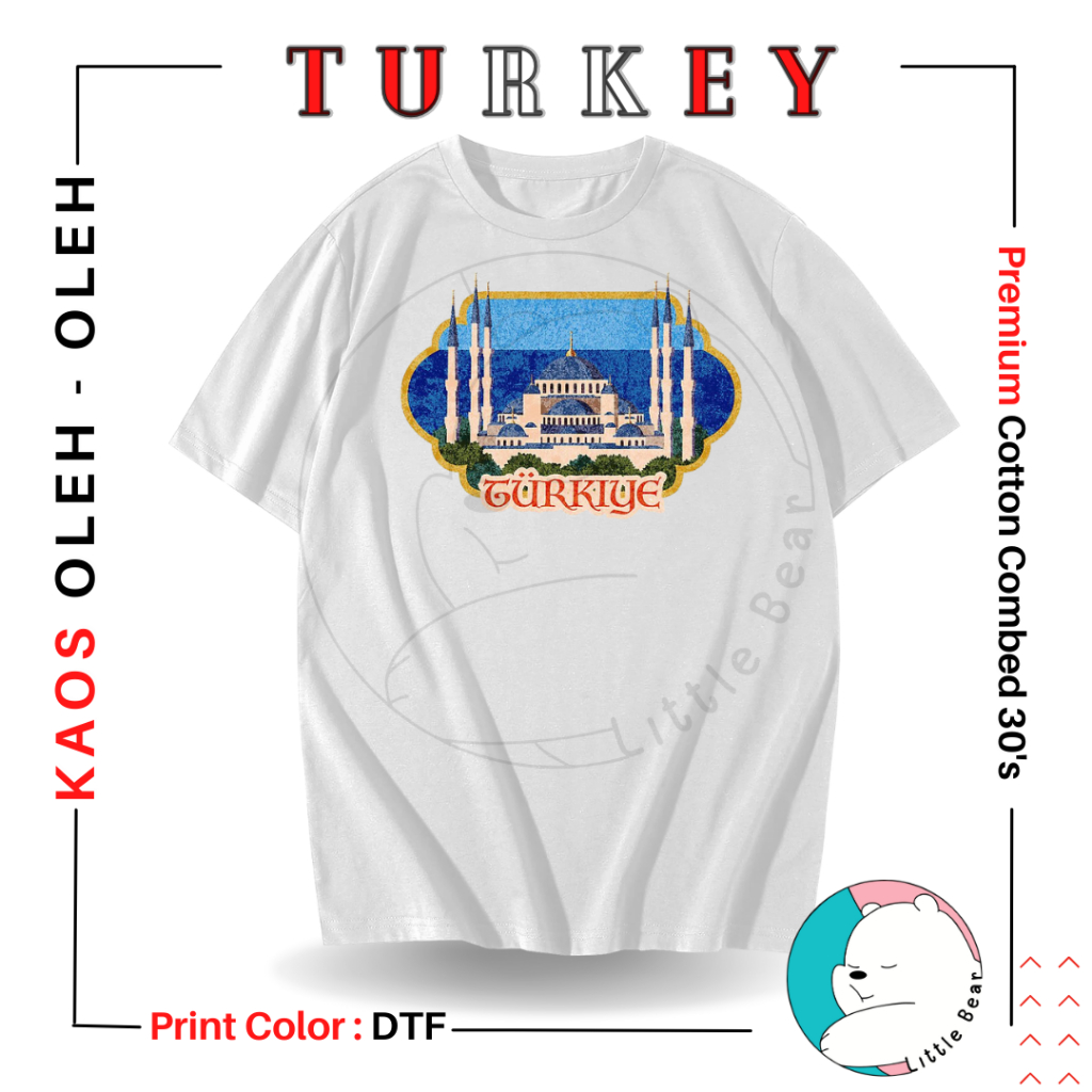 Kaos Souvenir Oleh Oleh Turki - Tshirt Souvenir Oleh Oleh Turki Type 6