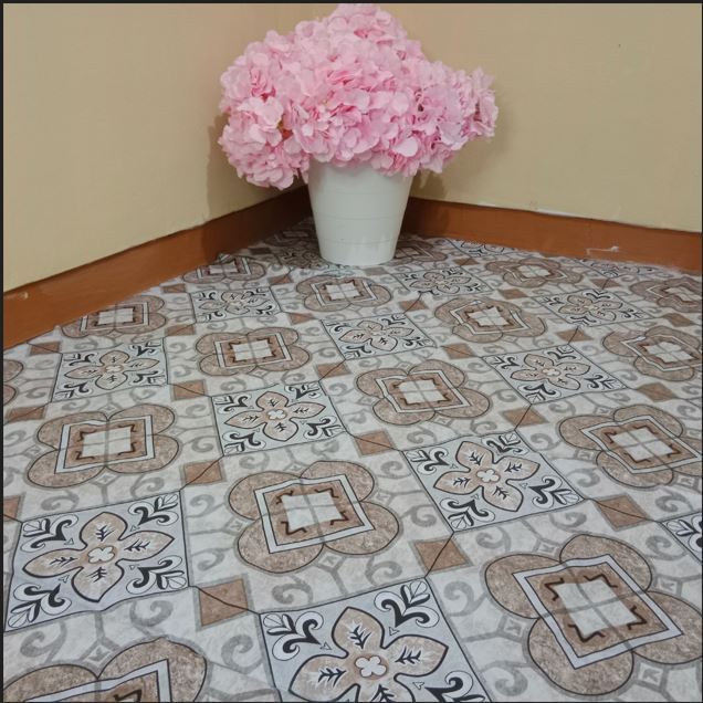 Murah Karpet Lantai Vinyl Roll 15 Meter Ketebalan 0.25mm karpet lantai aesthetic  Motif beragam