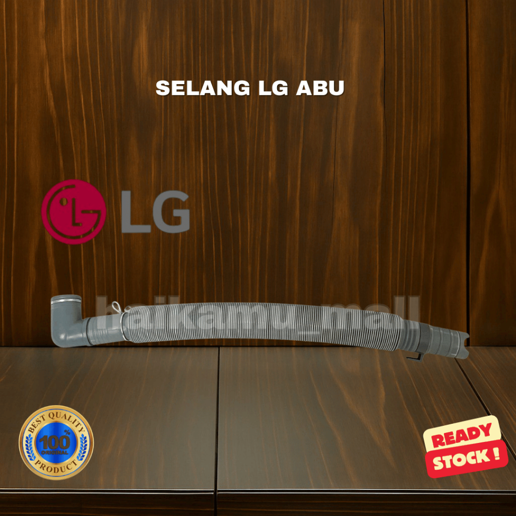 SELANG MESIN CUCI LG ABU / SELANG PEMBUANGAN AIR MESIN CUCI FLEKSIBEL / SELANG PEMBUANGAN AIR MESIN 