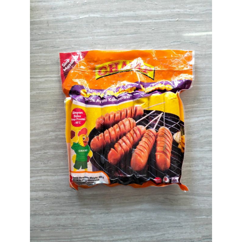 

CHAMP Sosis Bakar Ayam Jumbo isi 7 500g