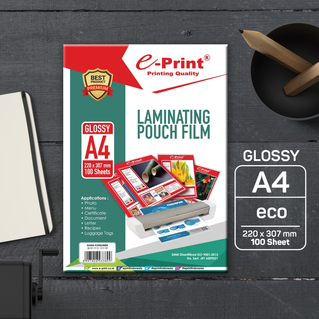 

e-Print Laminating Pouch A4 ECO