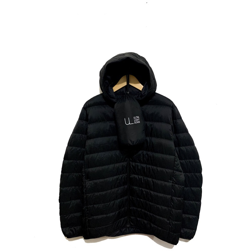 jaket bulu angsa uniql ultralight down 3d cut with pouch