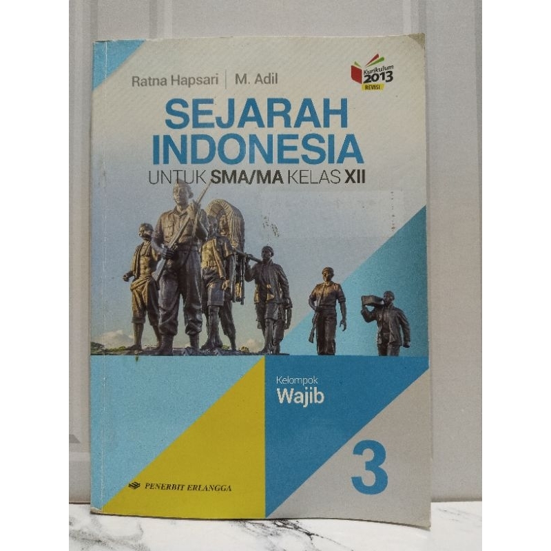sejarah SMA kls 3 buku paket ori