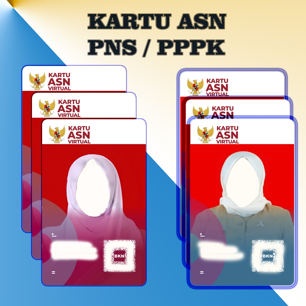 

Cetak Murah Kartu ASN (PNS / PPPK) Bahan Non PVC