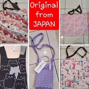 Tote bag dan sling bag original from Japan