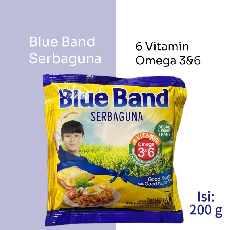 

Blue Band Serbaguna - Margarine serbaguna kemasan 200 g