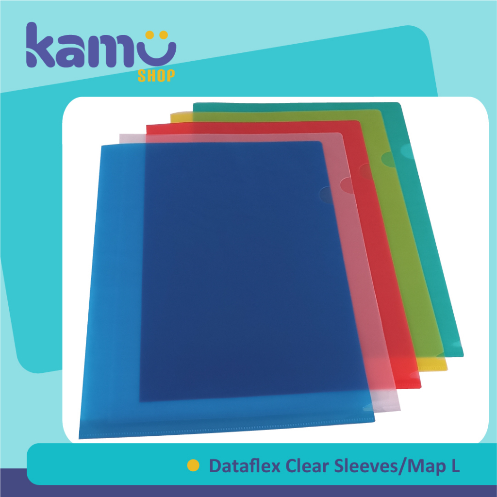 

Dataflex Clear Sleeves / Map L Folio DF - 732 Isi 12 pcs