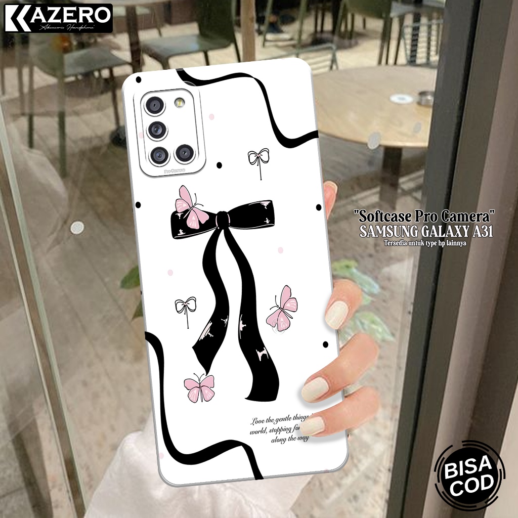 Silikon Samsung Galaxy A31 Fashion Case Aesthetic Case Hp Samsung Galaxy A31 Silikon Pro Camera Kesi