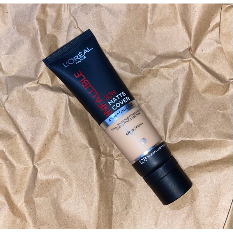 foundation loreal paris shade 128