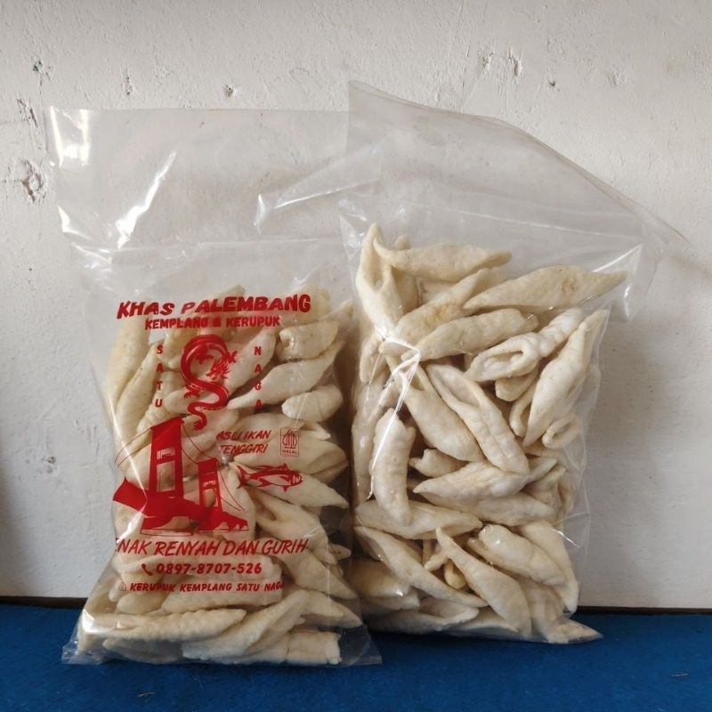 

kemplang/kerupuk buncis Palembang 200gr