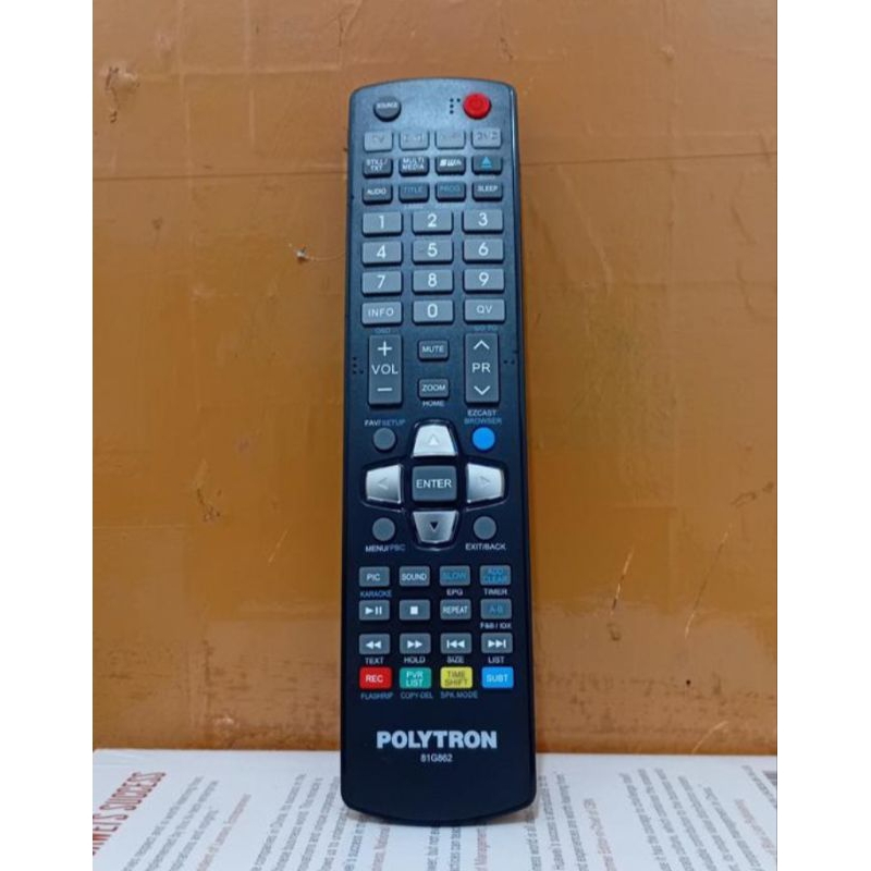 REMOTE DVD HOME THEATER POLYTRON SERI 81G862 ORIGINAL