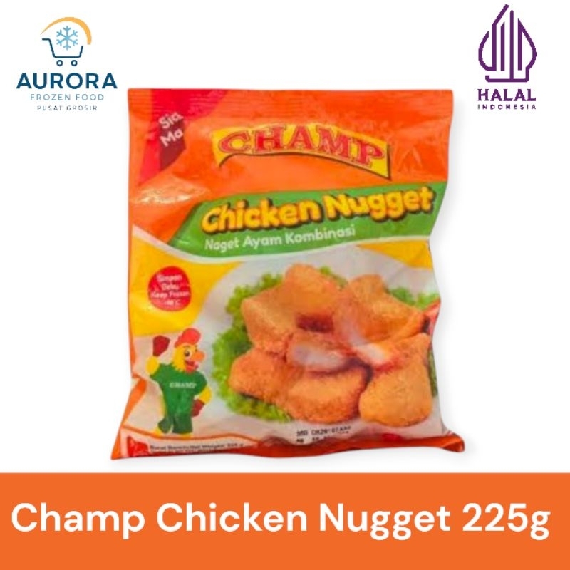 

CHAMP CHICKEN NUGGET 225g