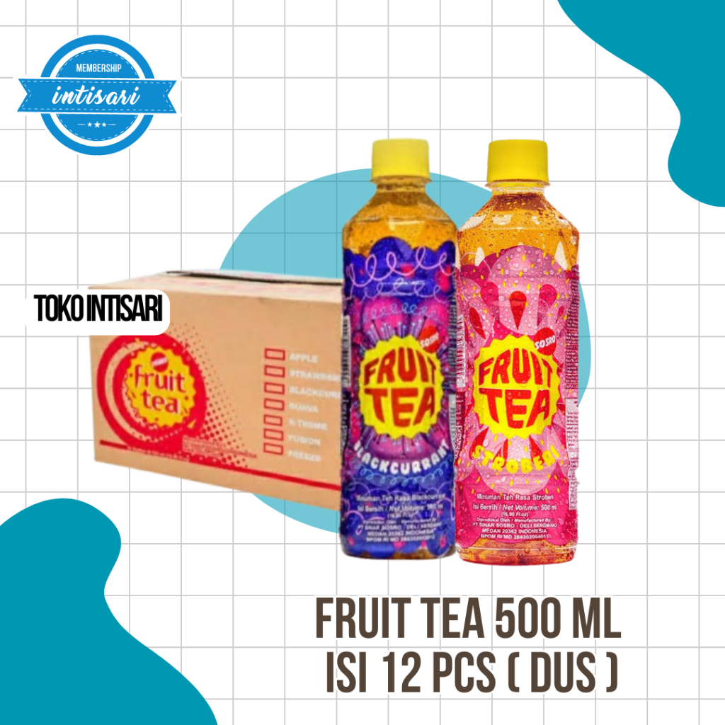 

FruitTea Botol 500ml Isi 12 Botol ( DUS )