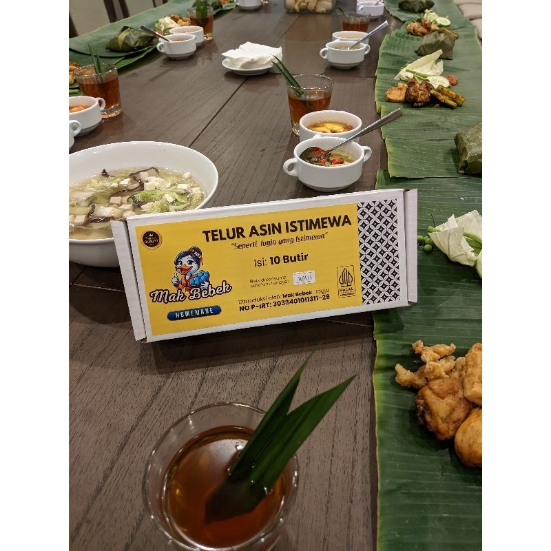 

Telur Asin Isi 10 Khas Jogja Mak Bebek