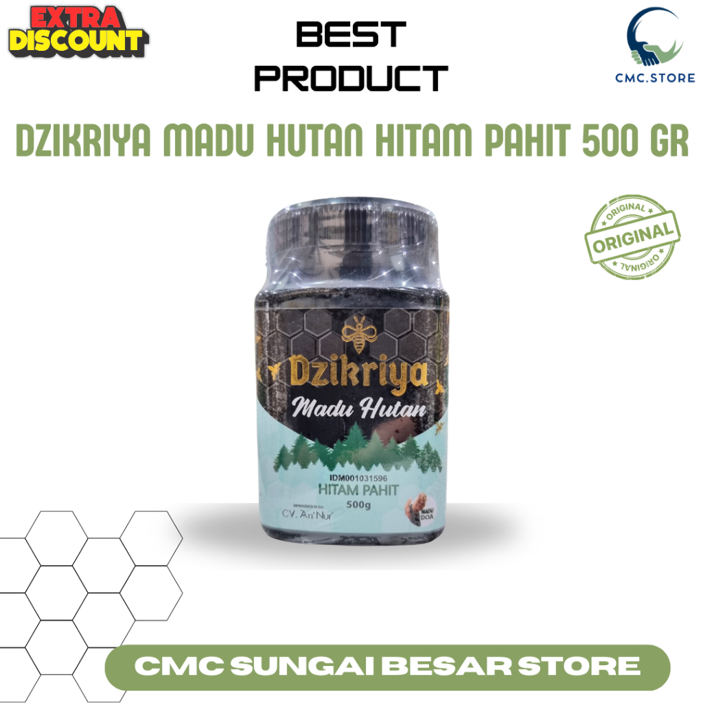 

Dzikriya Madu Hutan Hitam Pahit 500 Gram