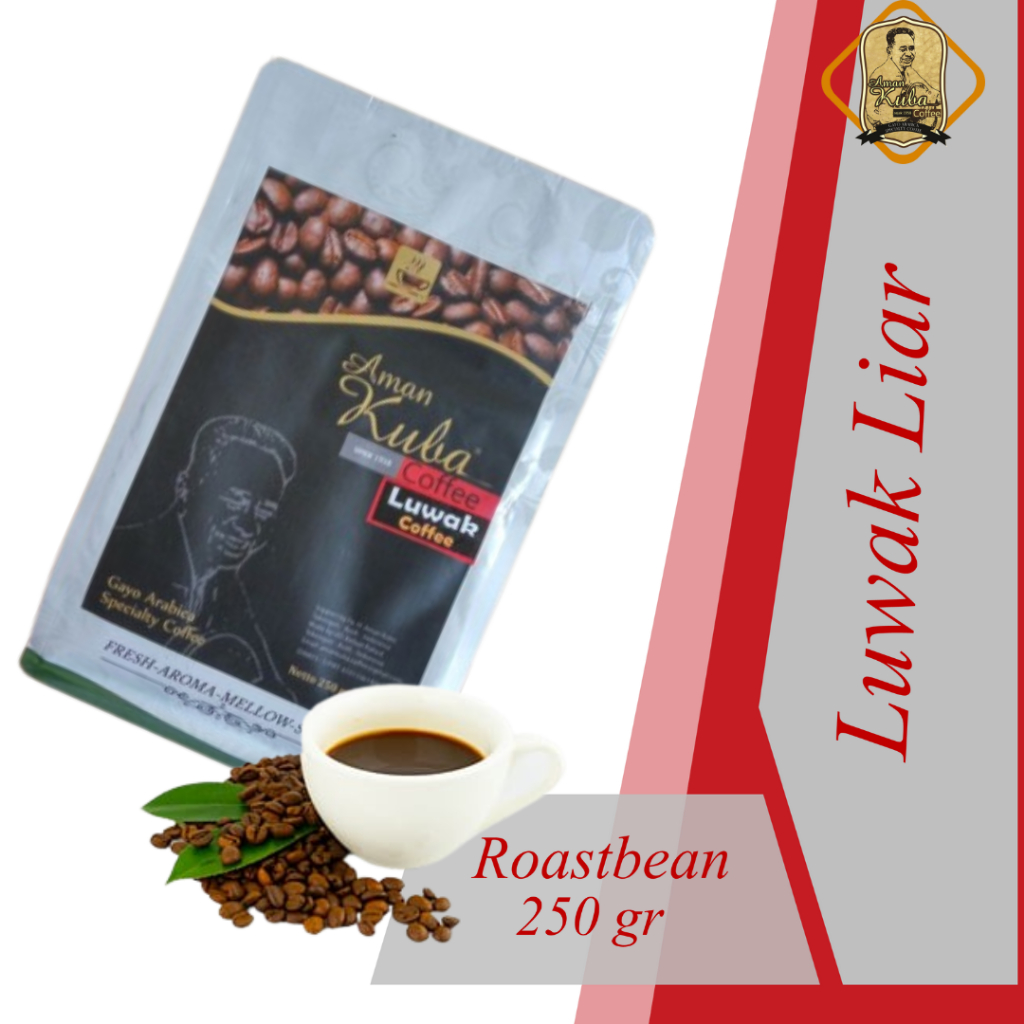 

Aman Kuba Coffee - Arabika Aceh Gayo Luwak Liar Premium