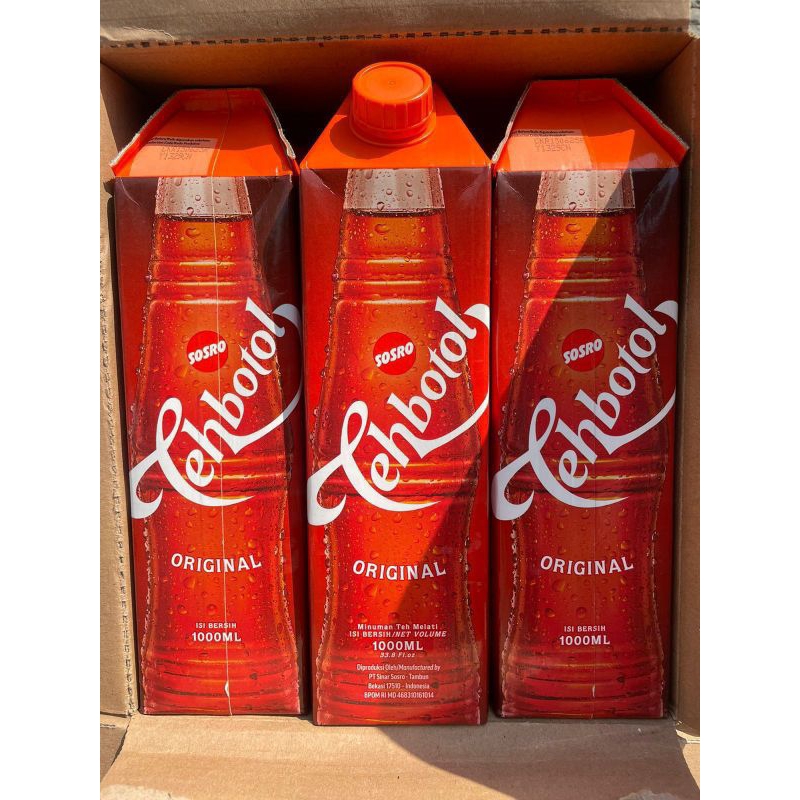 

Teh Botol Sosro 1Liter | 1 Dus / 12 Pcs