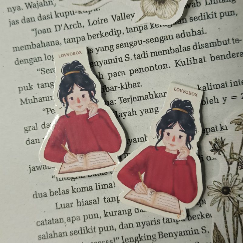 

Bookmark Magnetic Aesthetic Cute Cozy - Bisa Custom - Bookmark Handcraft - Penanda Buku - Pecinta Buku - Booklovers