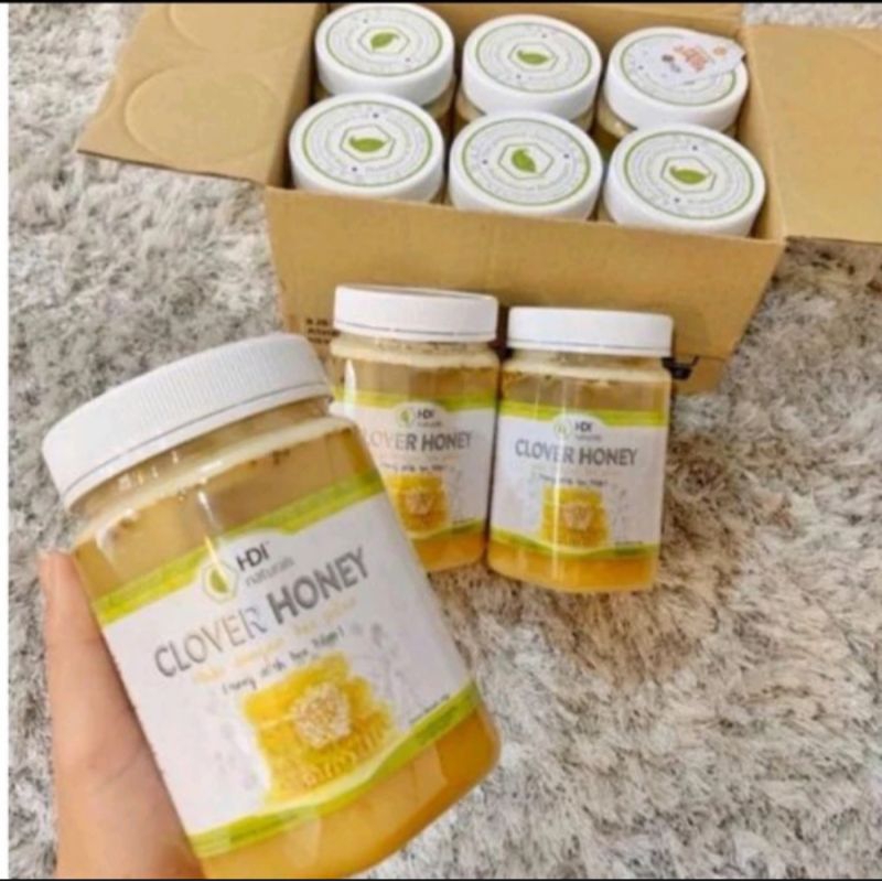 

clover honey 500gr + permen proliz