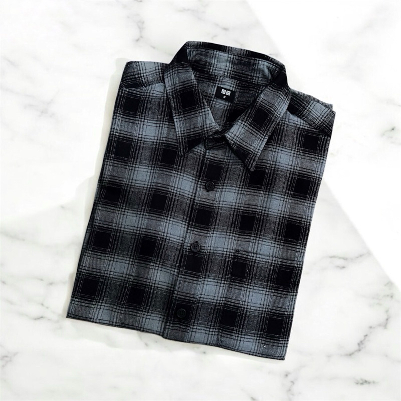 Flanel UNIQLO Veterano Single Pocket Preloved