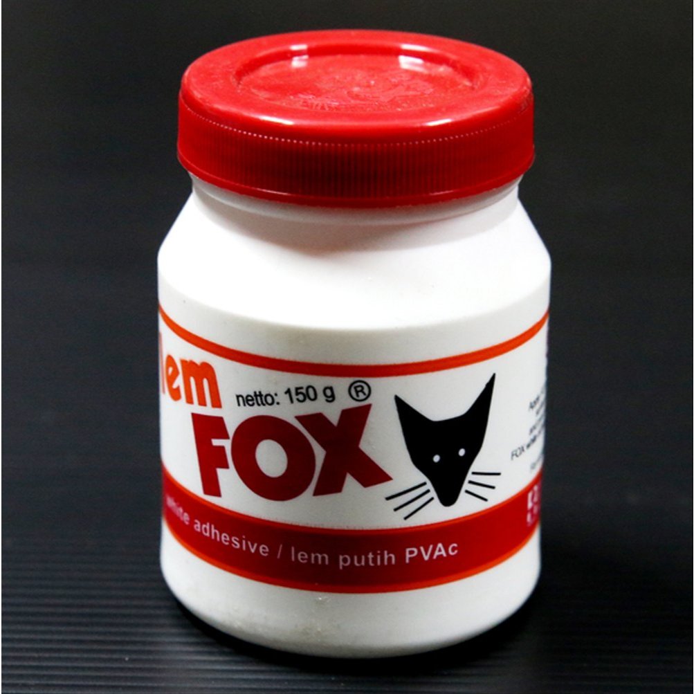 

Lem Fox / Lem Putih PVAc / 700 Gram / 350 Gram / 150 Gram