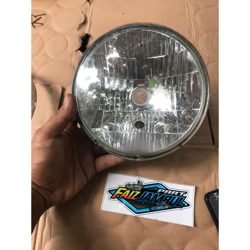 REFLEKTOR LAMPU HONDA MEGAPRO PRIMUS TIGER 2000 ORI BEKAS COPOTAN MOTOR