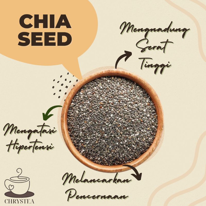 

CHRYSTEA || Chia Seed Organic Mexico 500gr