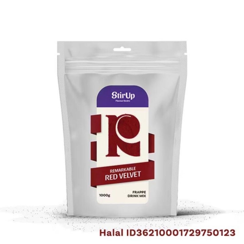 

stirup powder red velvet // bubuk minuman rasa red velvet