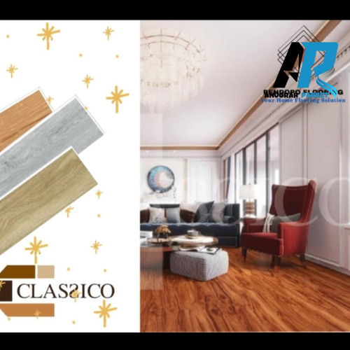 LANTAI KAYU SPC MERK CLASSICO 4MM