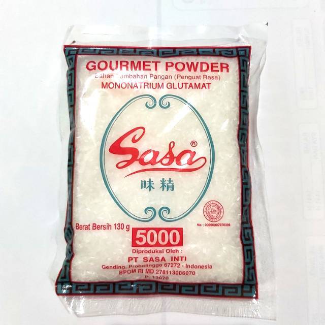 

Sasa Micin Vetsin Penyedap Masakan Makanan Kemasan 5000 MSG JJ 042