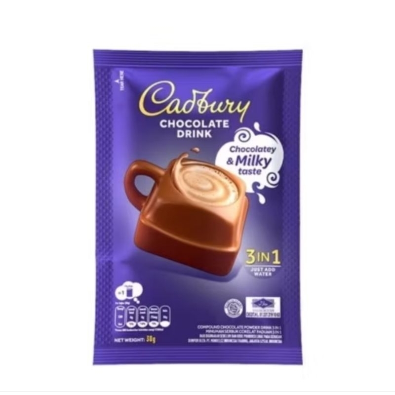 

Cadbury Chocolate Drink 3in1 Jual Ecer 1sct dan 5sct / Cadbury Hot Chocolate