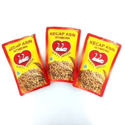 

1 Pcs Kecap Asin / Soy Sauce Angsa Pouch 600 ML