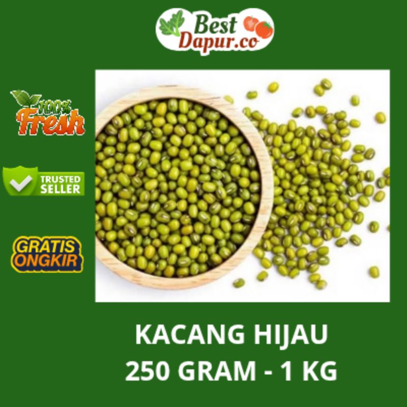 

KACANG HIJAU -- 250 GRAM --- Best Dapur .Co
