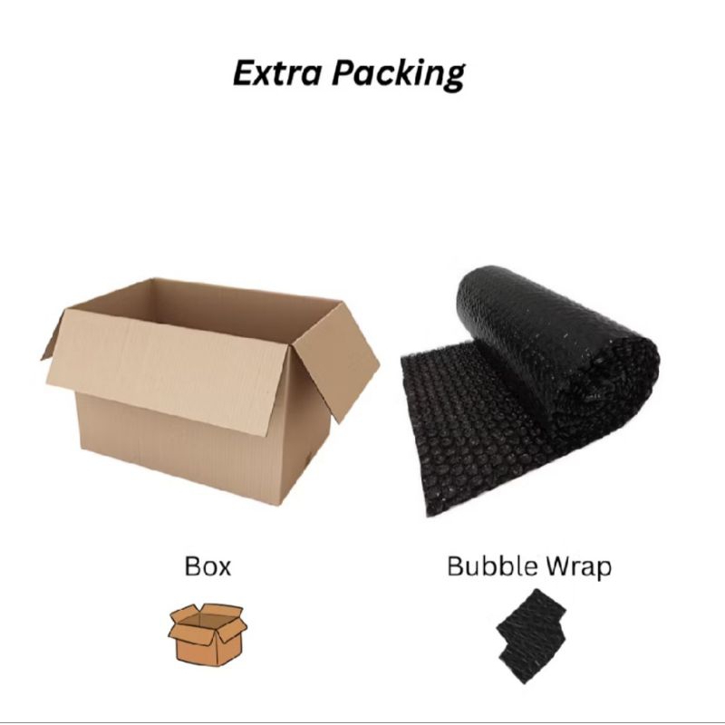 

Ekstra Kardus & Bubble Wrap - Tambahan Packing