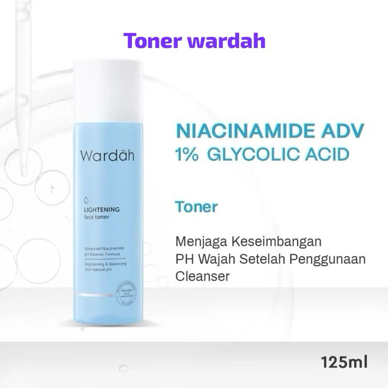 Toner Wardah Lightening