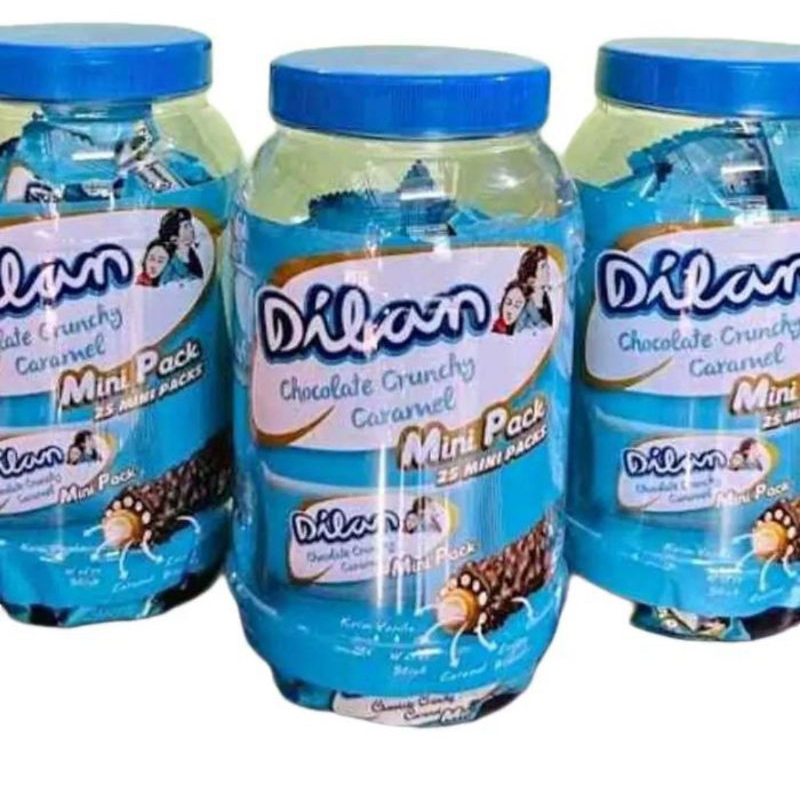 

1 toples dilan wafer isi 25s