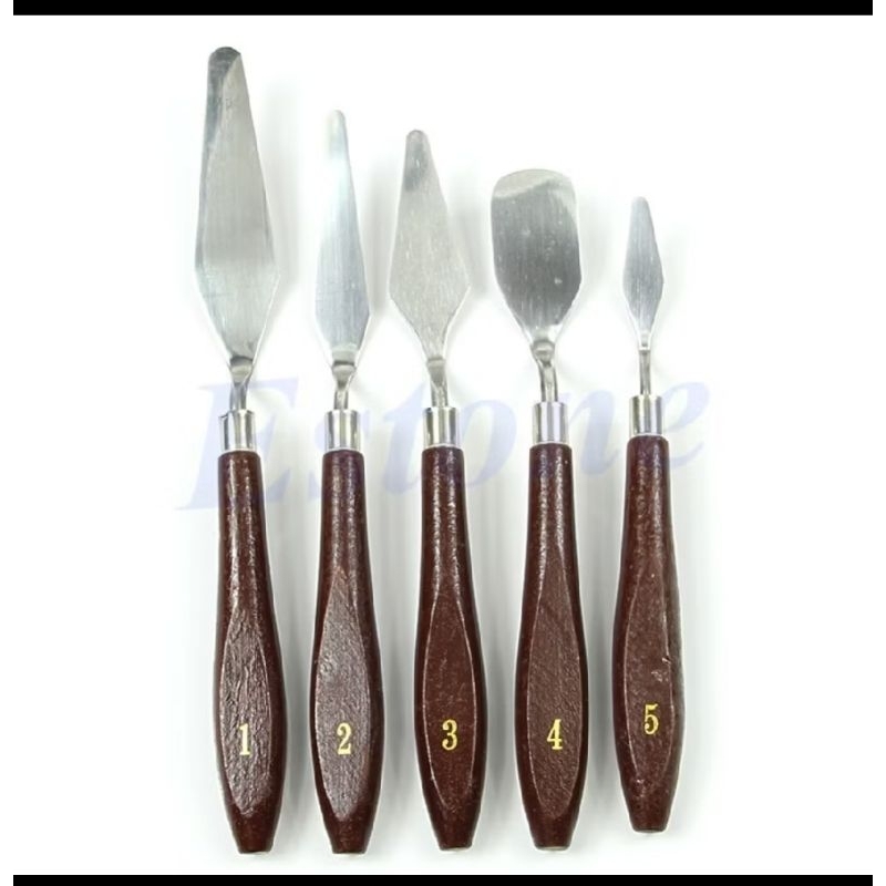 

Palette Knives, Pisau Palet, Alat Penghias Kue, Alat Lukis, Palette Tools