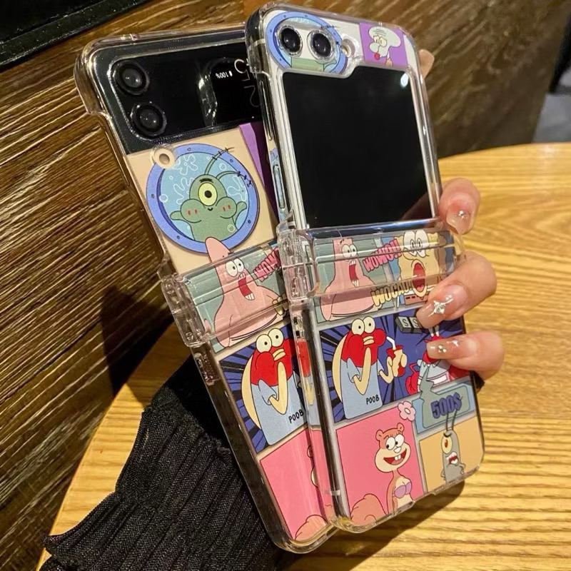 Casing Hardcase Cantik Lucu Spopngbob Squarepants Patrick Star Cute Imut Phone Case For Samsung Gala