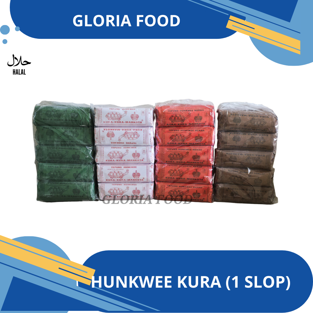 

Tepung Hunkwe CAP KURA - KURA MAHKOTA - 1 Pak isi 10 pcs @ 95 gram