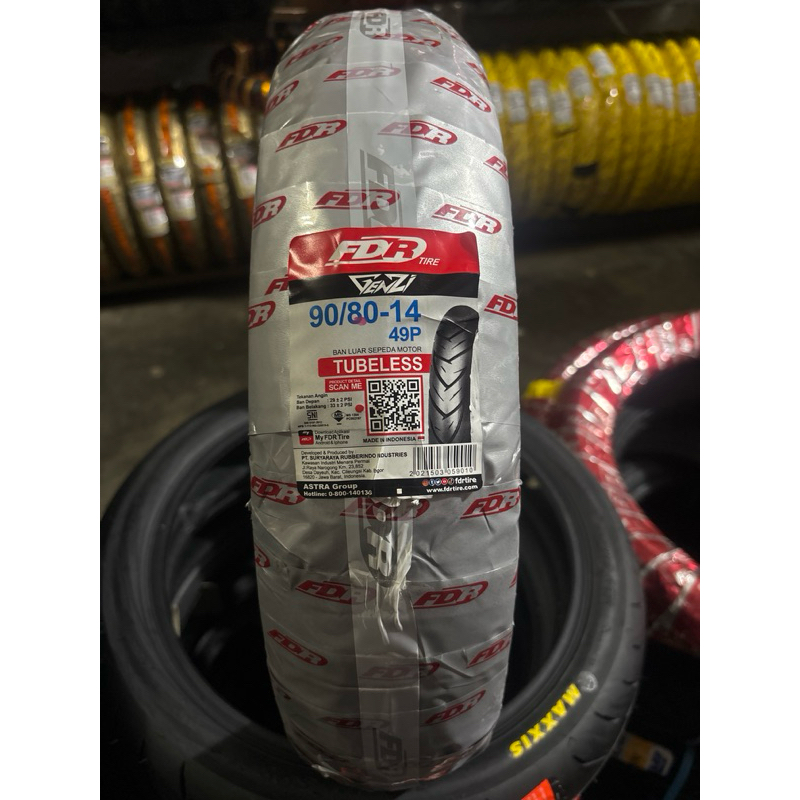 FDR GENZI 90/80 RING 14 TUBELESS
