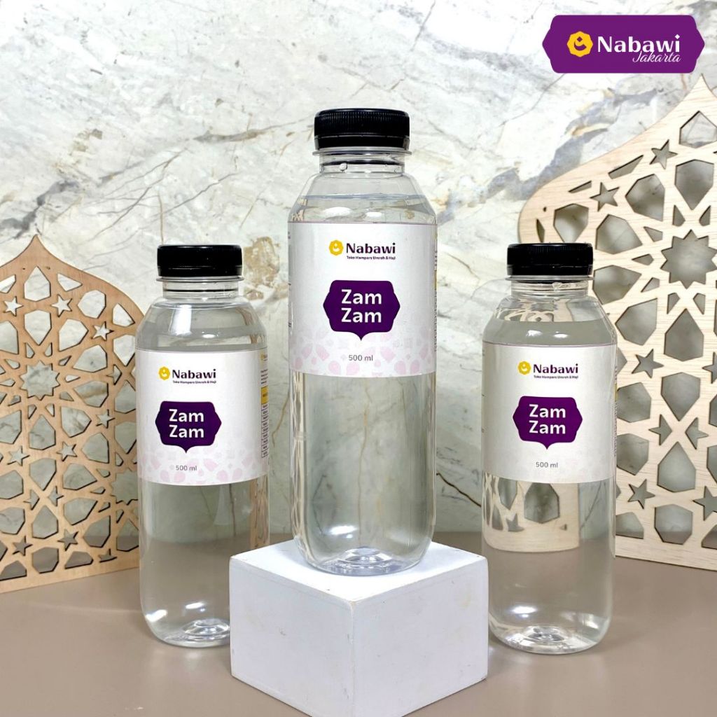 

Air Zam zam Asli Kemasan 500ml dan 250ml Oleh Oleh Haji Umroh Nabawi Bandung